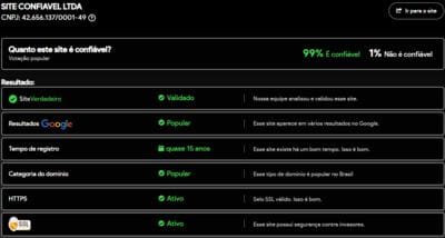 Site verificado e verdadeiro:c333com